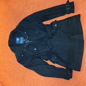 Green with Envy Wool Peacoat